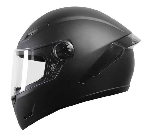 CASCO INTEGRAL ICH 501 SP PLANO NEGRO MATE VISOR TRANSPARENTE