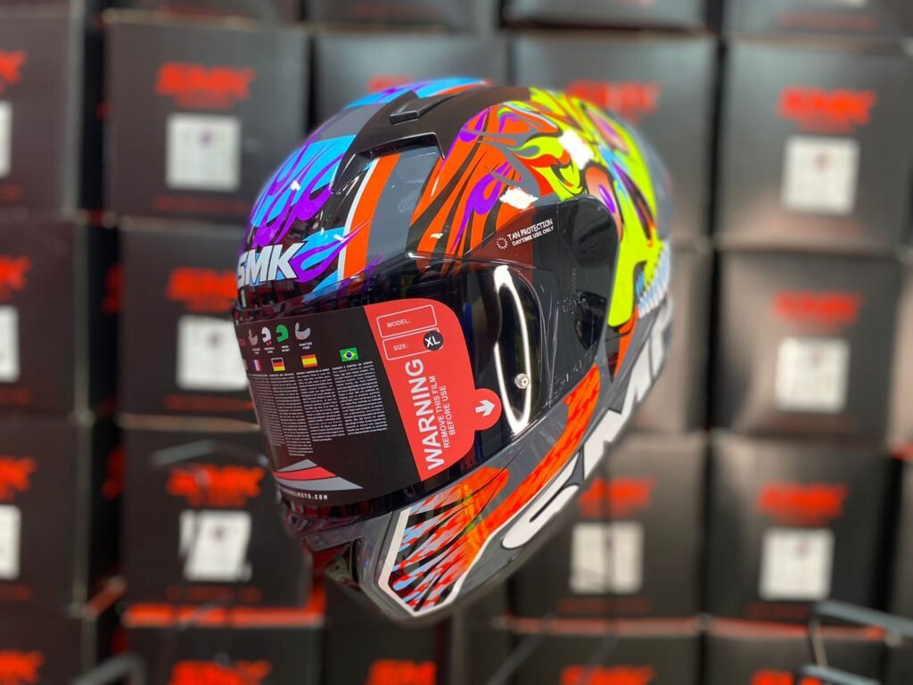 Pinlock Antivaho Para Casco SMK Stellar/Titan - MAX Vision 70, Compatible Con Modelo Integral