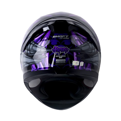 CASCO INTEGRAL SHAFTPRO 612 DVE FAFNIR MORADO - Imagen 2