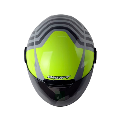 CASCO ABIERTO SHAFT 212 ABSTRACT GRIS AMARILLO BRILLO - Imagen 2