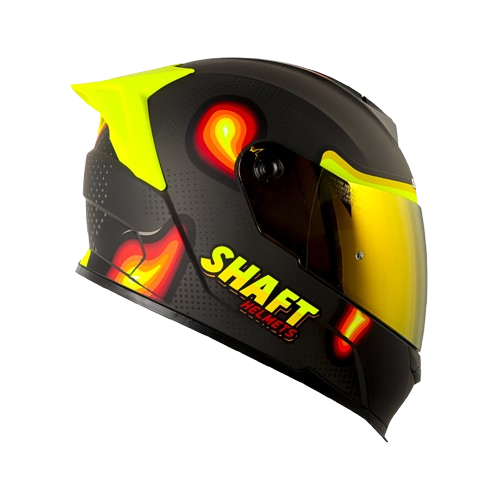 CASCO INTEGRAL SHAFT 502 SP INSIDE GRIS AMARILLO - Imagen 2