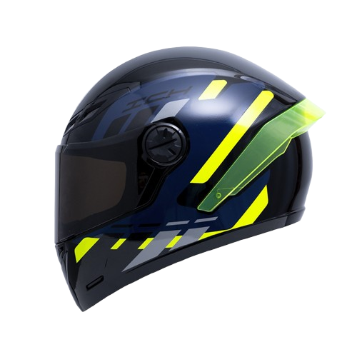 CASCO INTEGRAL ICH 501 SP FITAR NEGRO AMARILLO