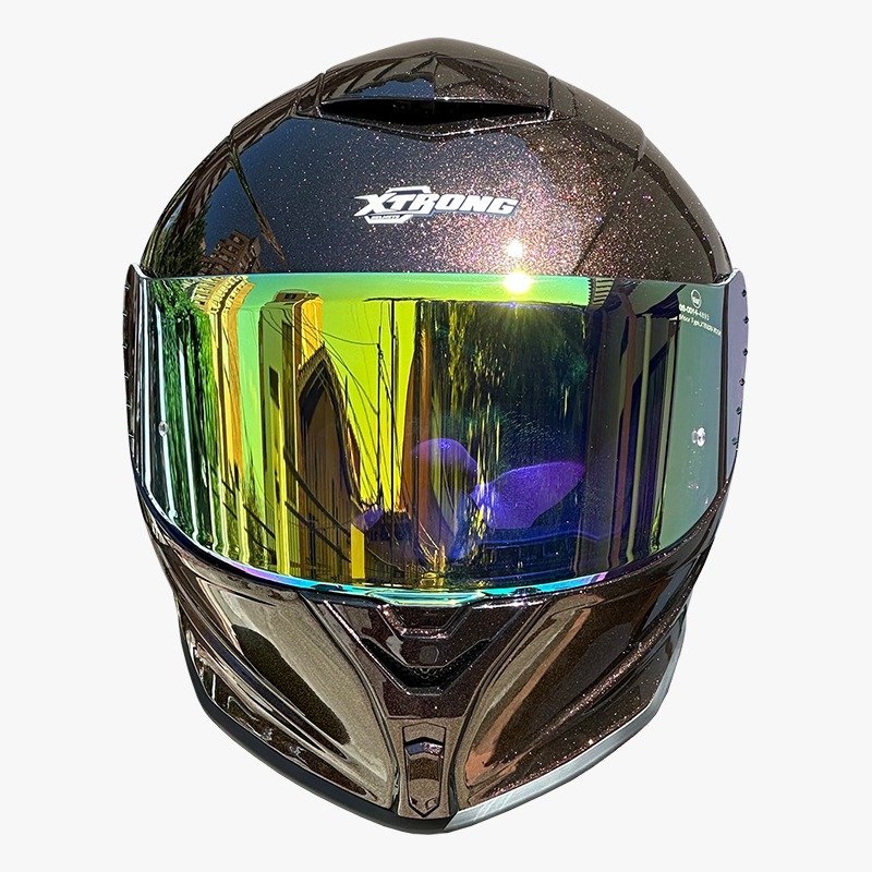CASCO INTEGRAL XTRONG 820 FOTOCROMATICO DORADO - Imagen 3