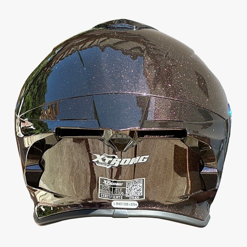 CASCO INTEGRAL XTRONG 820 FOTOCROMATICO DORADO - Imagen 2