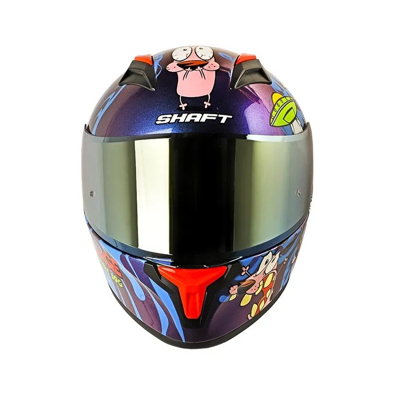 CASCO INTEGRAL SHAFT SH-582SP EVO THE COWARDLY DOG CAMALEON - Imagen 3