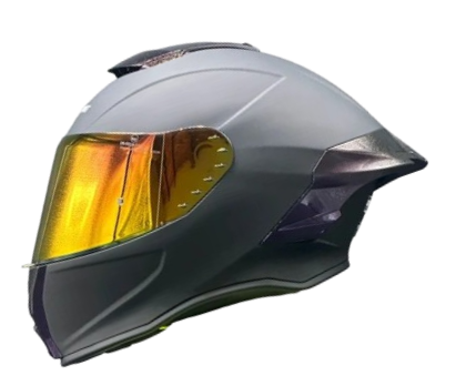 CASCO INTEGRAL XTRONG 820 NEGRO MORADO