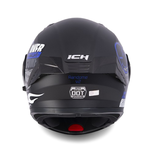 CASCO ABATIBLE ICH 3120 RANDOME NEGRO AZUL - Imagen 2