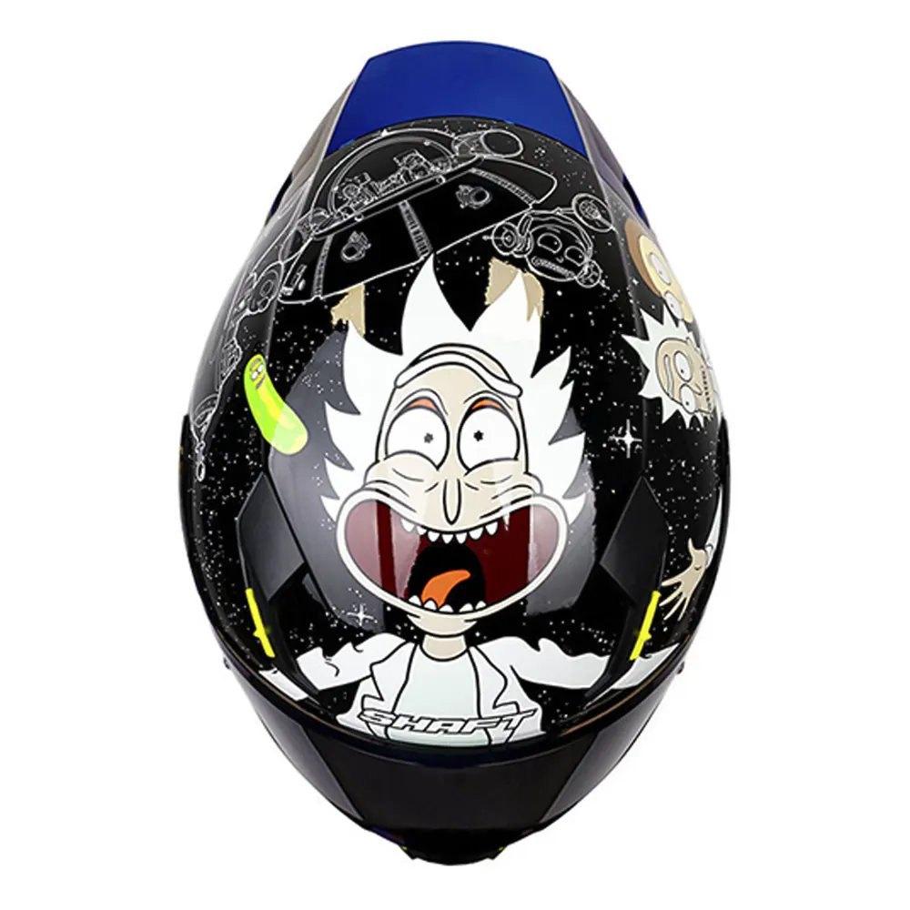 CASCO INTEGRAL SHAFT 562 R SEASON 3 RICK Y MORTY - Imagen 3
