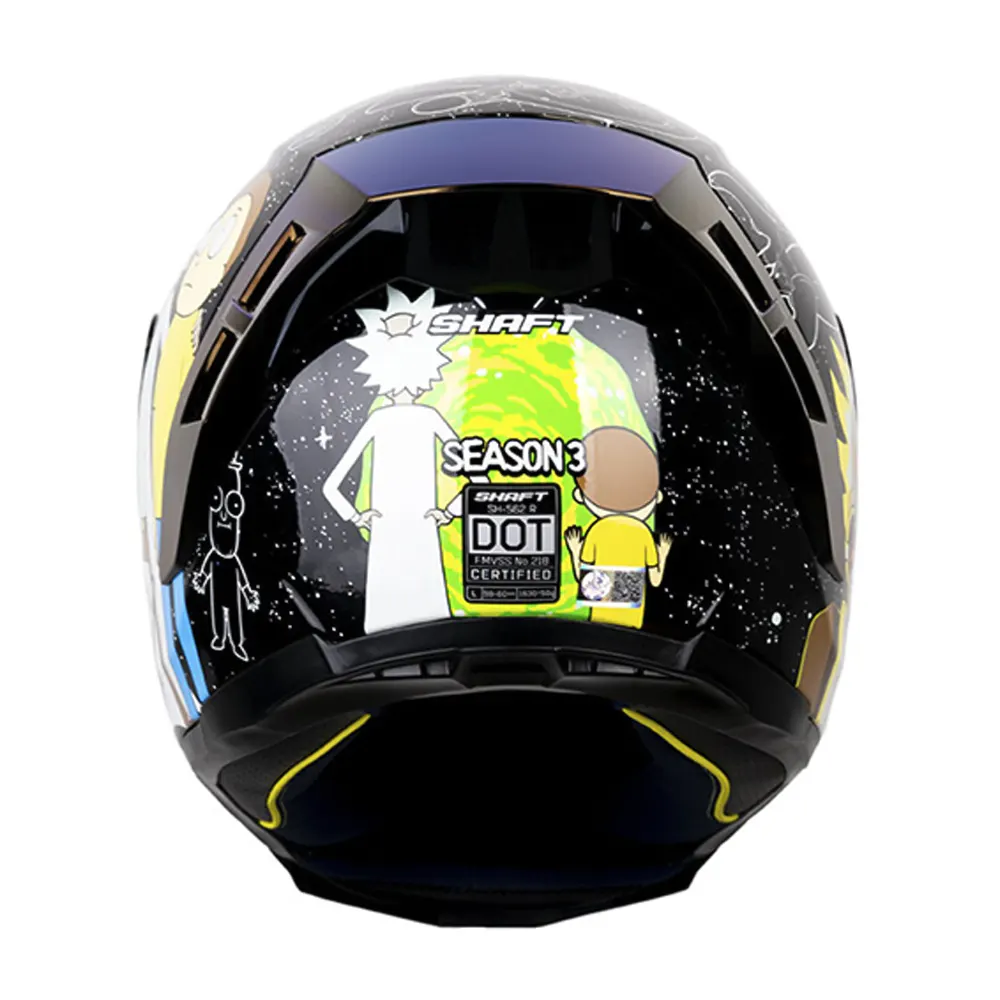CASCO INTEGRAL SHAFT 562 R SEASON 3 RICK Y MORTY - Imagen 2